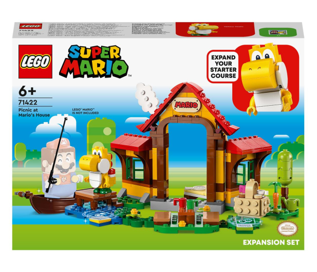 LEGO Super Mario 71422 Piknik w domu Mario – zestaw rozszerzający - 1159394 - zdjęcie